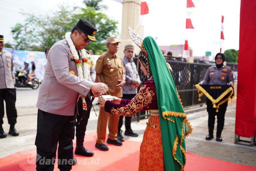 Kapolda Aceh Resmikan Gedung Baru Polsek Mutiara Timur