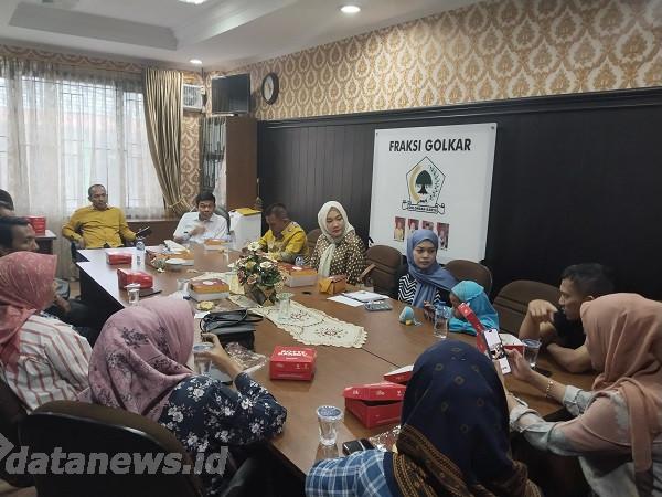 Fraksi Golkar DPRD Pekanbaru Terima Audiensi FWL