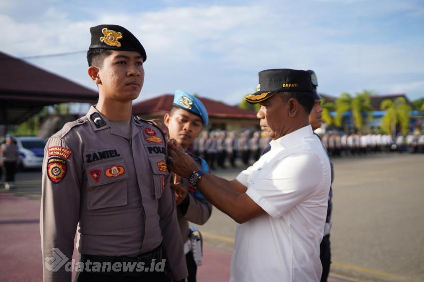 Polres Pidie Laksanakan Apel Gelar Pasukan Ops Lilin Seulawah 2024