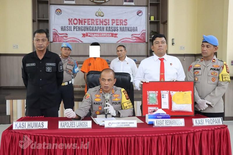 Pengedar Sabu Lintas Kabupaten Jaringan Aceh Timur Diringkus Polisi Langsa, 771,5 Gram Sabu Disita