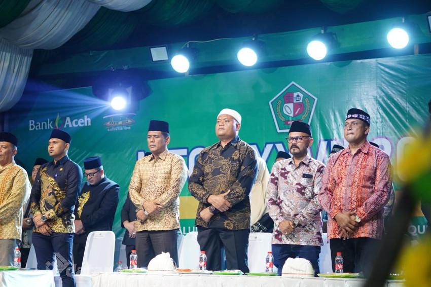 Wakapolres Pidie Hadiri Penutupan MTQ XXXVII Tingkat Kabupaten Di Padang Tiji