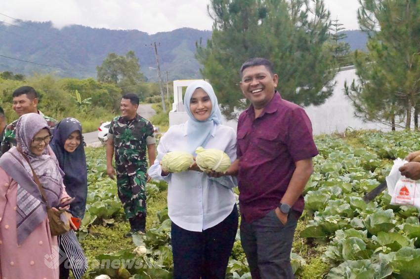 Danrem 011/LW Berkunjung Ke Lahan Pertanian Holtikultura Binaan Kodim 0119/BM