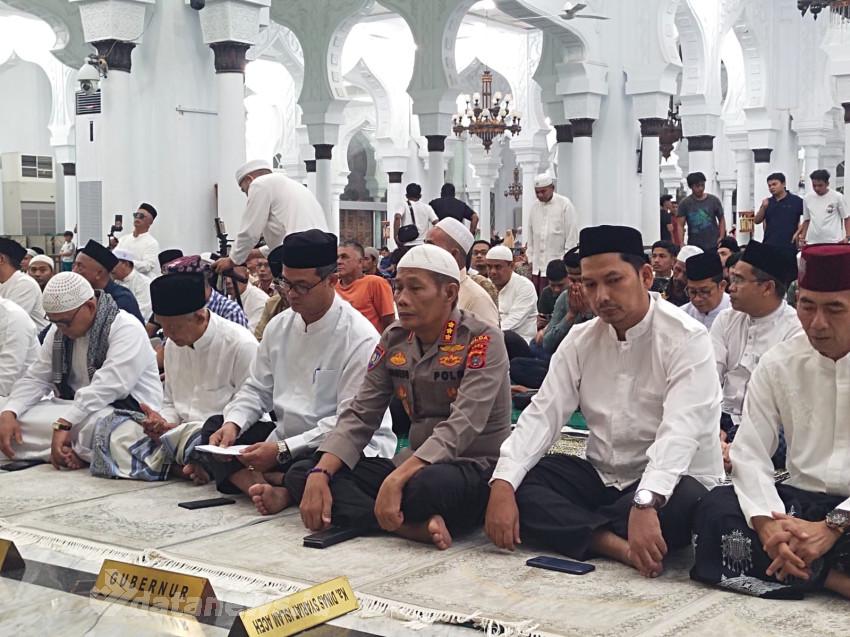 Kapolda Aceh Diwakili Dirbinmas Hadiri Peringatan Israk Mikraj Nabi Muhammad SAW
