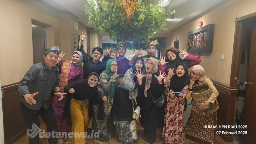 Puncak HPN 2025 di Riau Dimeriahkan Pertunjukan Seni Budaya