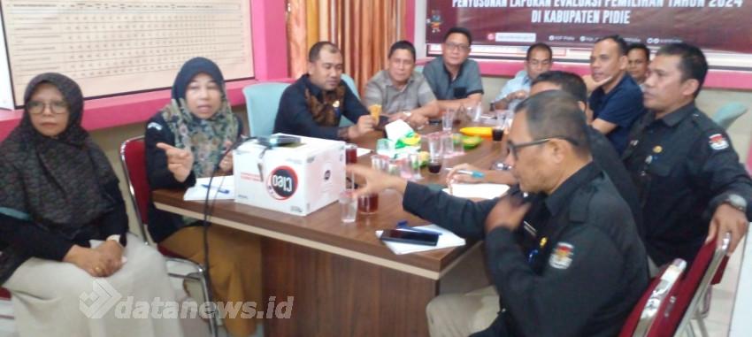 Gelar FGD Pemilu 2024, KIP Pidie Susun Laporan Pemilihan