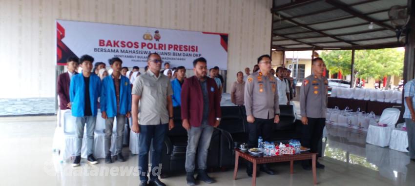 Gandeng Mahasiswa dan Jurnalis, Polres Pidie Gelar Zoom Baksos Polri Presisi