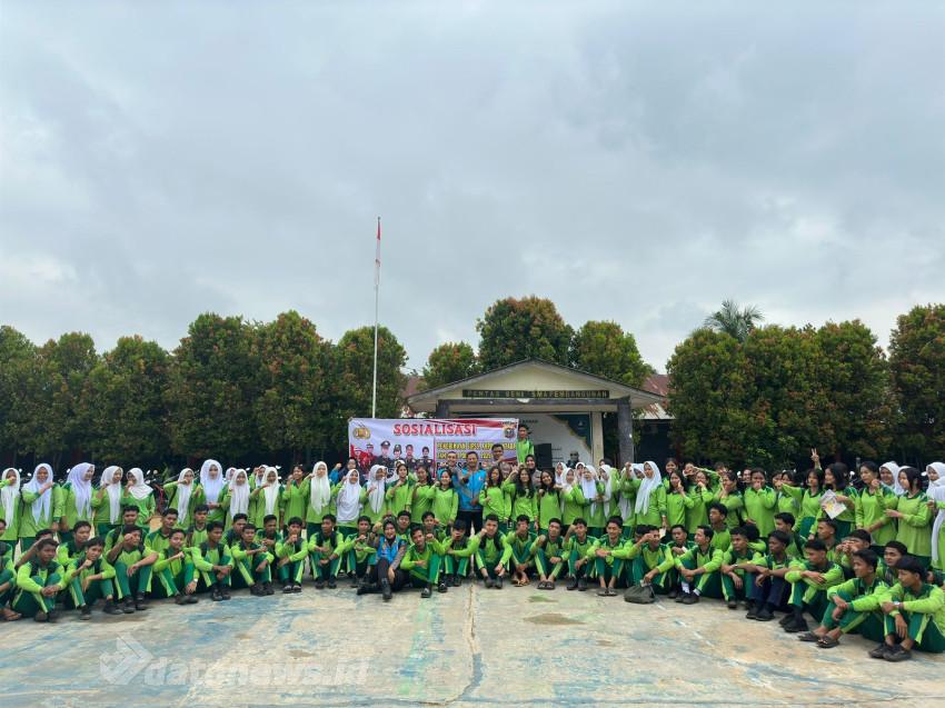 Kapolres Rohil Sosialisasi Penerimaan Calon Anggota Polri di Sekolah