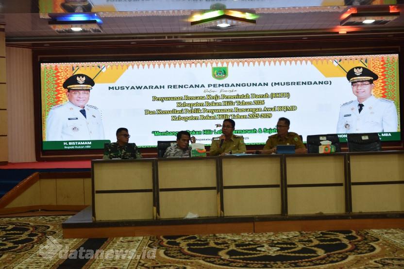 Wakil Bupati Rohil Mendorong Sinergi OPD dan Optimalisasi Investasi untuk Pembangunan Daerah