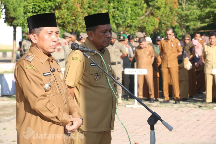Pemkab Pijay Gelar Apel Perdana Paska Libur Idul Fitri