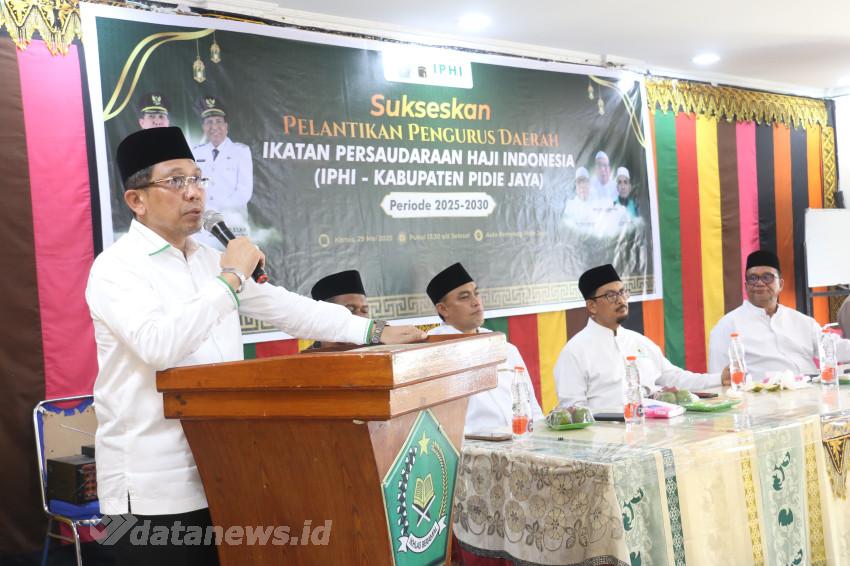 Pengurus IPHI Pidie Jaya Dilantik, Ini Harapan Bupati