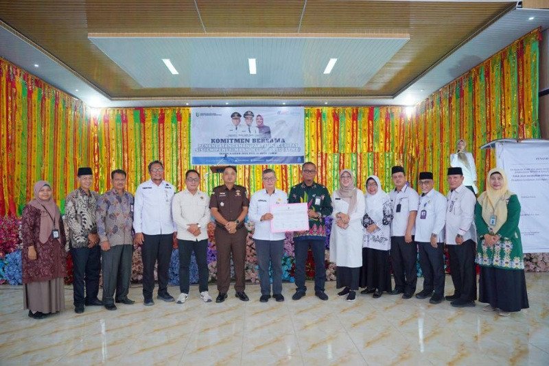 Dinas Pendidikan dan Kebudayaan Kota Dumai Melaksanakan Komitmen Bersama Pakta Integritas SPMB