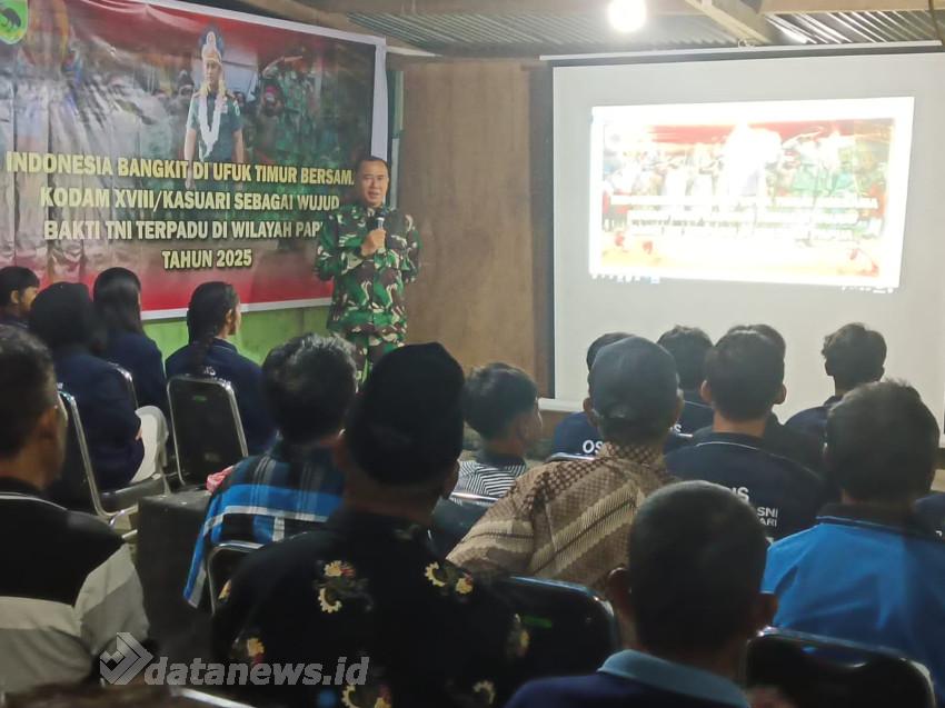 Jajaran Kodam XVIII/Kasuari Gelar Nobar Film Inspiratif dalam Rangka Peringatan Harkitnas ke-117