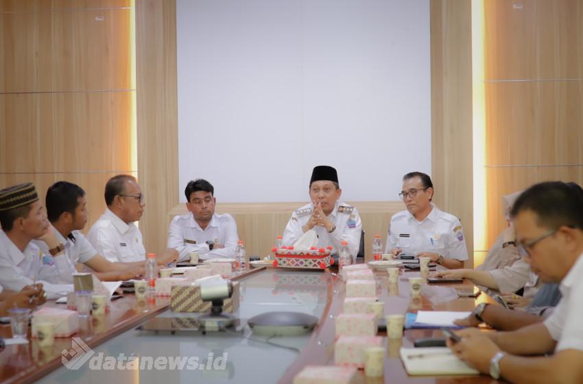 Bupati Pidie Jaya Pimpin Rapat Bahas Koperasi Merah Putih