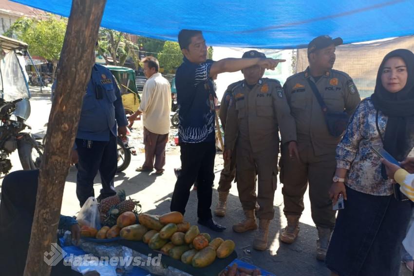 Lurah Teluk Binjai Lakukan Sosialisasi Penertiban Pedagang di Pasar Senggol Kota Dumai