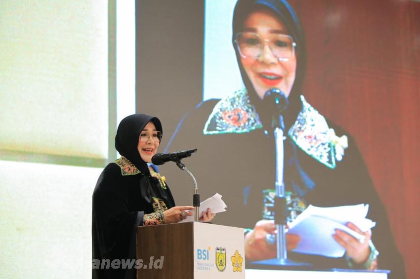 Walikota Illiza Sapa Wamendagri Bima Arya dengan Pantun Penyambutan