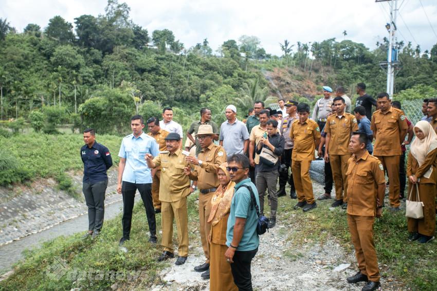 Bupati Sarjani Tinjau Titik Banjir Bandang, Pastikan Segera Ambil Tindakan