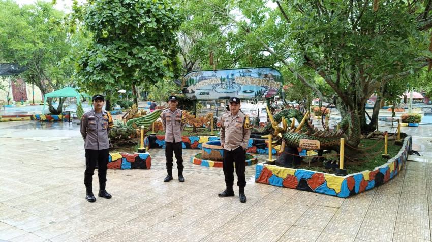 Jaga Harkamtibmas, Polsek Bagan Sinembah Gelar Patroli di Tempat Keramaian
