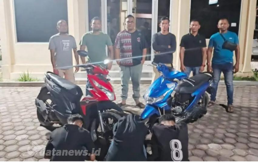 Diduga Curi Sepeda Motor di Halaman Masjid Babul Magfirah, Tiga Remaja Ditangkap