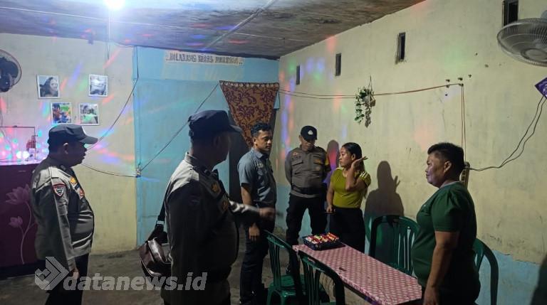 Rawan Gangguan Kamtibmas, Polsek Bagan Sinembah  Datangi Kafe di Perbatasan Riau-Sumut