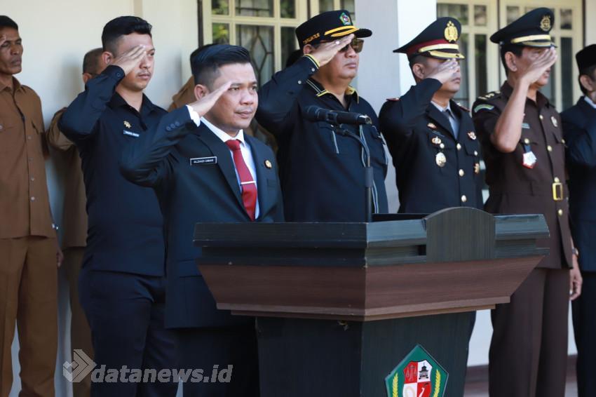 Wabup Pidie Pimpin Upacara Peringatan Hari Lahir Pancasila