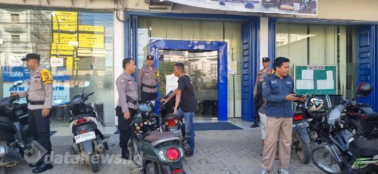 Polsek Bagansinembah Patroli di Toko Emas dan Bank, Nihil Gangguan Kamtibmas