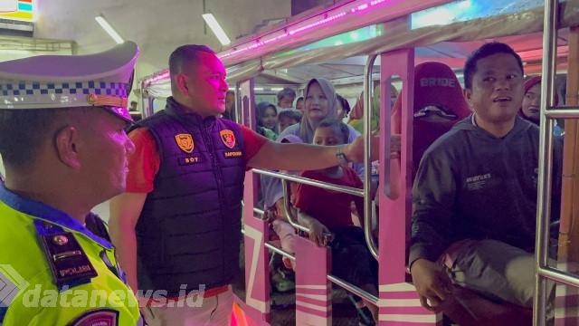 Kapolsek Pujud Pimpin Patroli Blue Light Antisipasi Gangguan Kamtibmas dan Premanisme