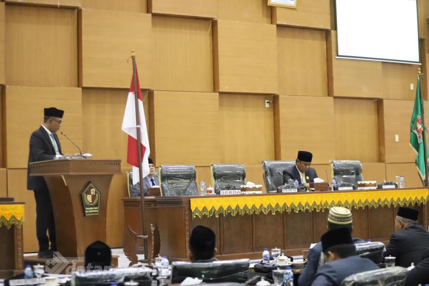 Sekda Pidie Hadiri Pembukaan Sidang DPRK