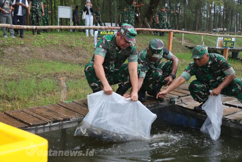 Kasad Apresiasi Inovasi Ketahanan Pangan di Bangka Botanical Garden