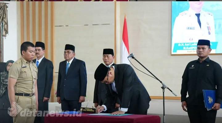 Dedy Maswardy Dilantik Jadi Penjabat Sekda Deli Serdang