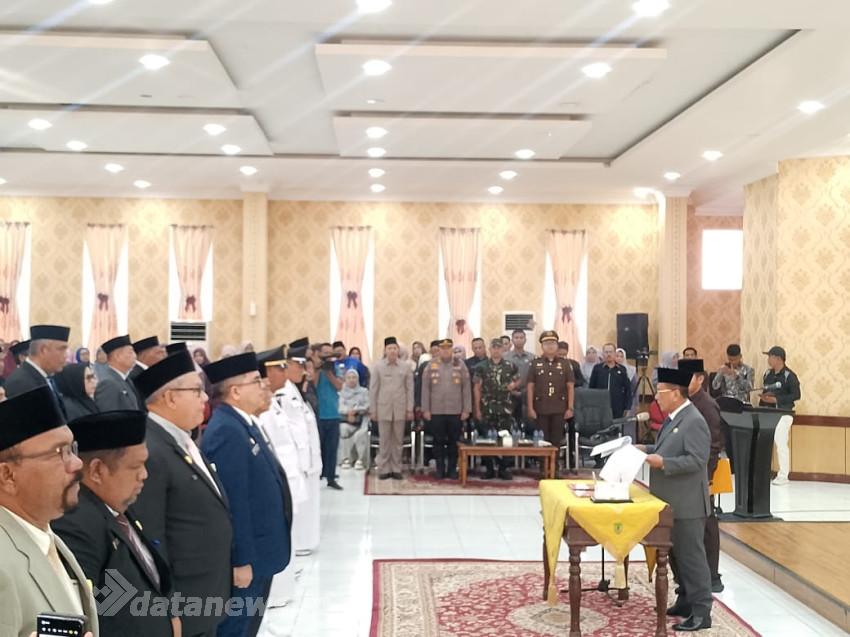 Bupati Rohil Lantik Pejabat Pratama, Berikut Daftarnya