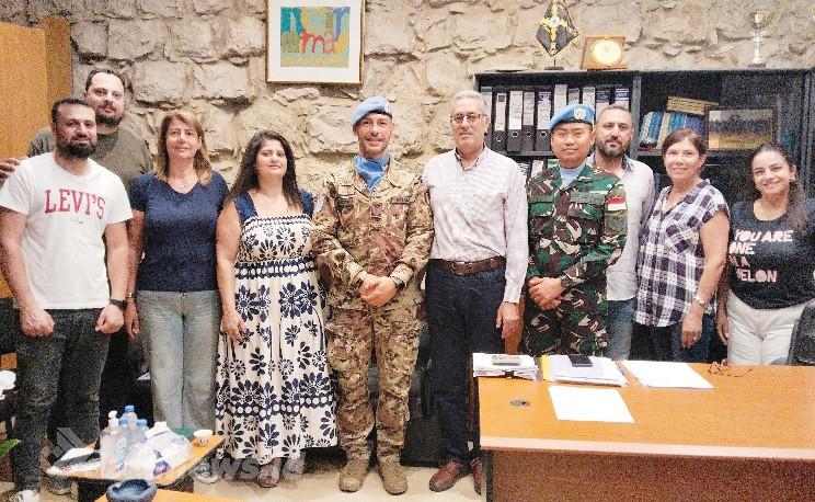 MCOU XXX-O Kenalkan UNIFIL Kepada Pemimpin Lokal Desa Deir Mimas