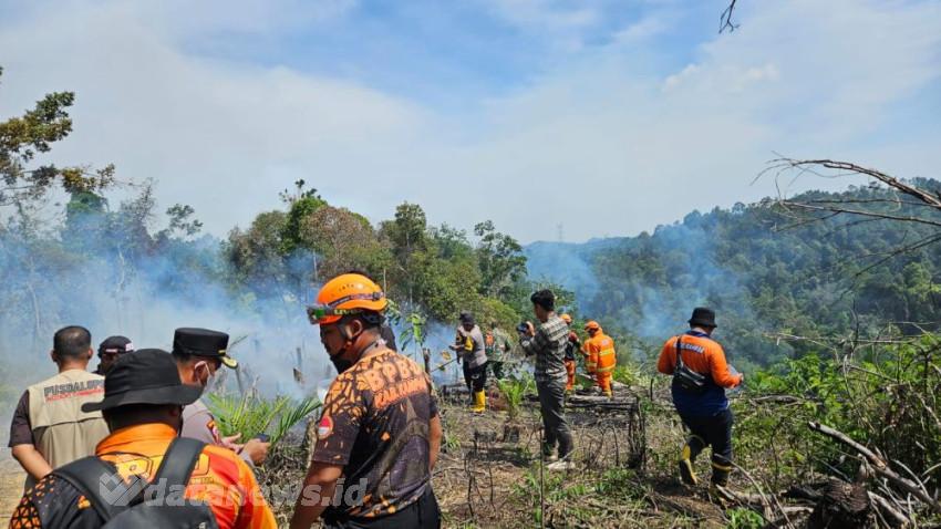 Polisi Tangkap Pria di Kampar Usai Bakar Lahan 10 Hektare