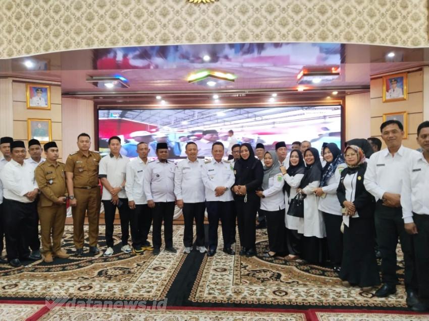 Bupati Rohil dan Forkopimda Ikuti Zoom Meeting Peluncuran Kelembagaan Koperasi Desa/Kelurahan Merah Putih