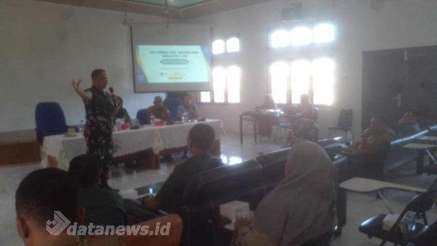 Kementan RI bersama TNI- AD dan Distan Pidie Rakor Percepatan Swasembada Pangan