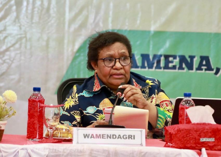 Wamendagri Ribka Harap Pembangunan 2.200 Unit Rumah Dorong Pemberdayaan OAP