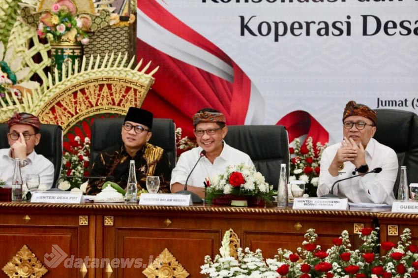 Mendagri Tito Pastikan Satgas Percepatan Pembentukan Kopdeskel Terbentuk di Seluruh Daerah