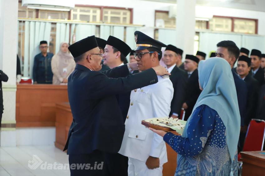 Bupati Pidie Lantik Pejabat, Ketua DPRK Ikut Menghadiri