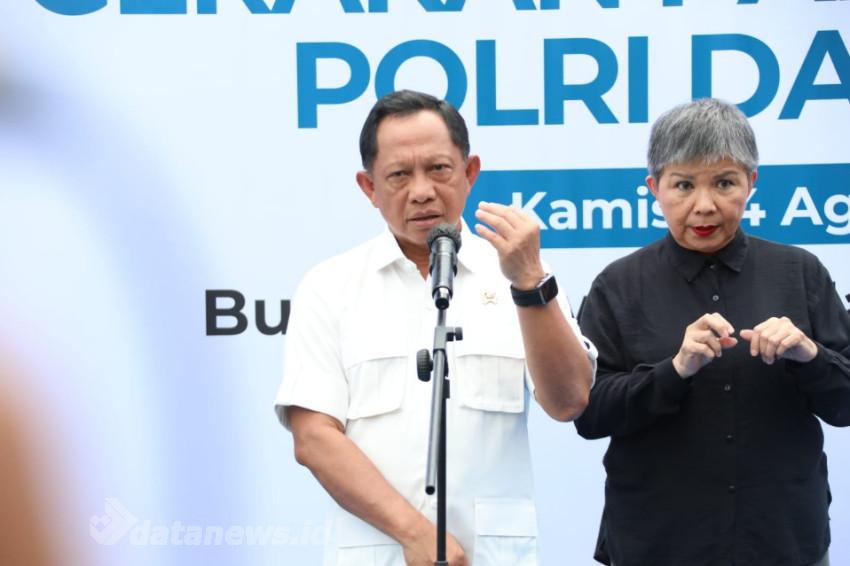 Mendagri Tito Apresiasi Perum Bulog dan Polri Atas Inisiasi Gerakan Pangan Murah