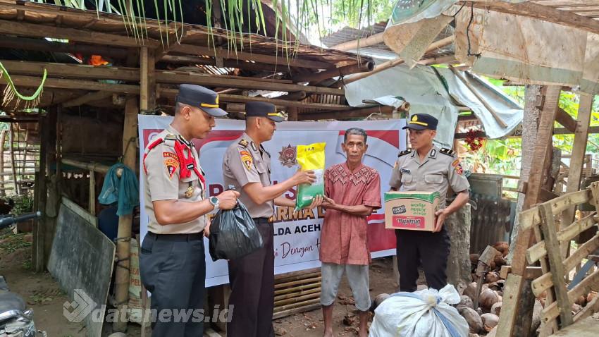 Siswa Setukpa Polri Gelombang II Polres Pidie Jaya Tebar Kepedulian Lewat Baksos di Meureudu