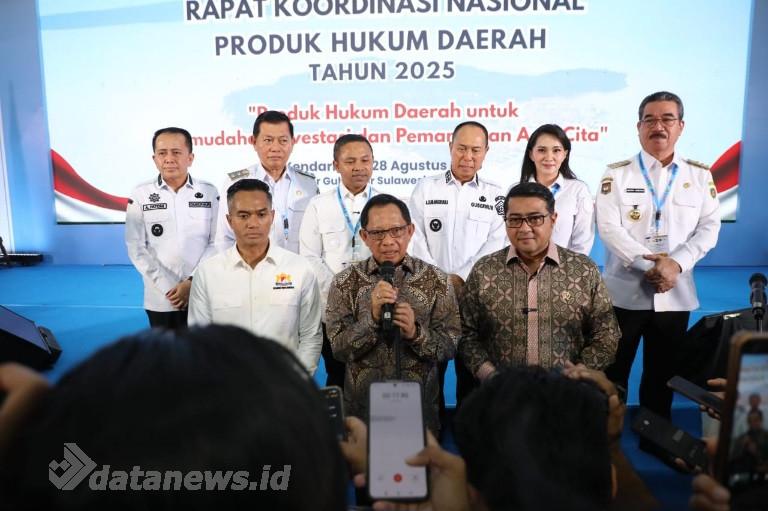 Di Rakornas Produk Hukum Daerah, Mendagri Imbau Pemda Permudah Izin Berusaha