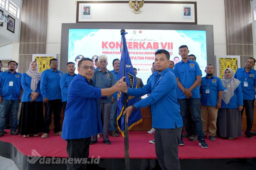 Firman Zubir Terpilih Jadi Ketua PWI, Sekda Pidie Tutup Konferkab