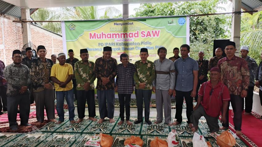 PD IPARI Pidie Bersama IPDP Gelar Peringatan Maulid Nabi SAW, Ini Kata Kakan Kemenag