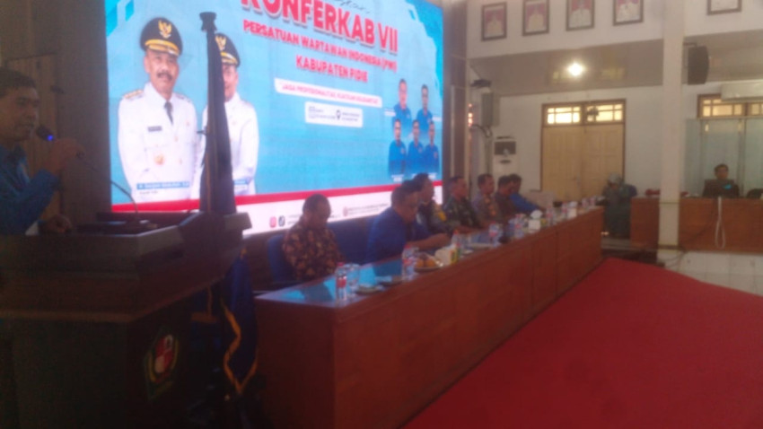 Wakil Bupati Pidie Buka Konferkab PWI VII