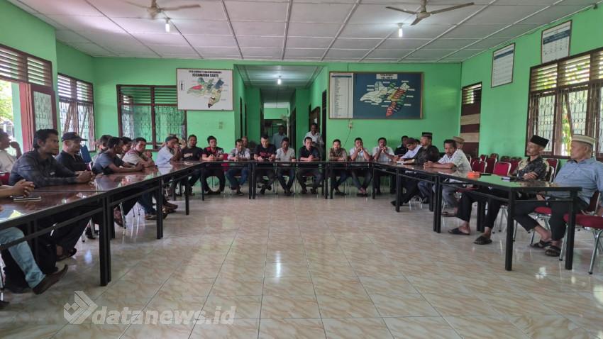 Kadistanpan Pidie Pimpin Rapat Turun Sawah, Ini yang Dibahas