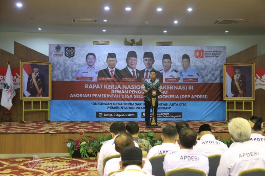 Sekjen Kemendagri Ajak Kepala Desa Dukung Program Prioritas Pemerintah