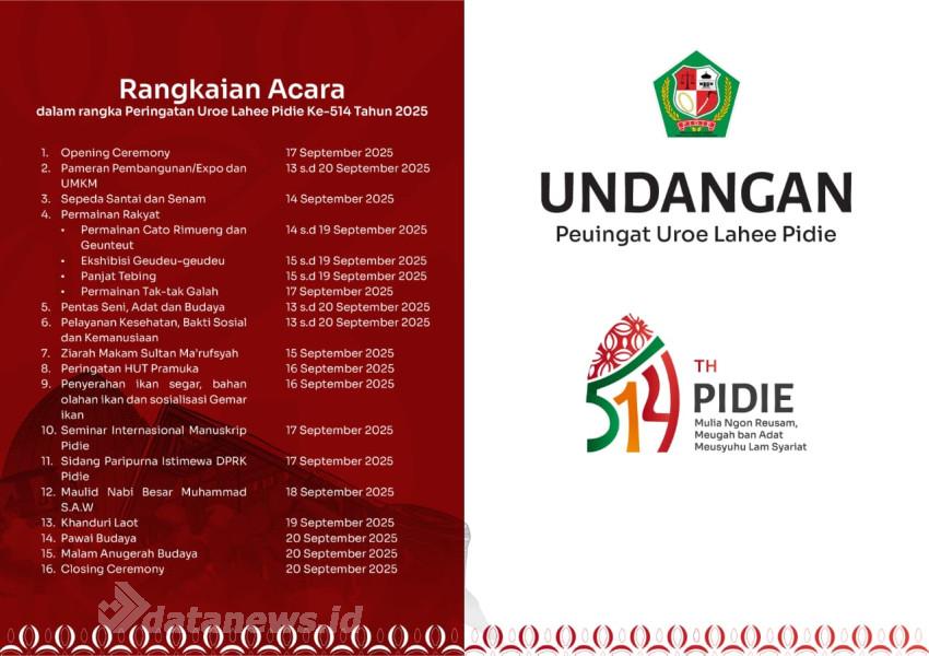 Pidie Gelar "Uroe Lahee 514" Tampilkan Beragam Seni Budaya