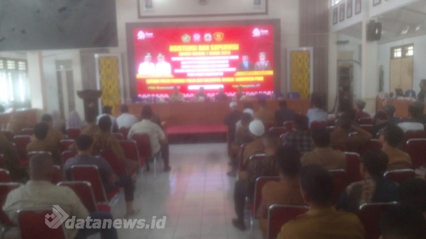 Satpol PP-WH Pidie Gelar Asistensi dan Supervisi Qanun