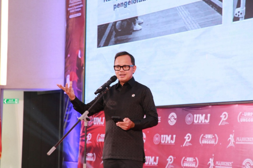 PKKMB UMJ, Wamendagri Bima Dorong Mahasiswa Bersinergi Bangun Lingkungan Berkelanjutan