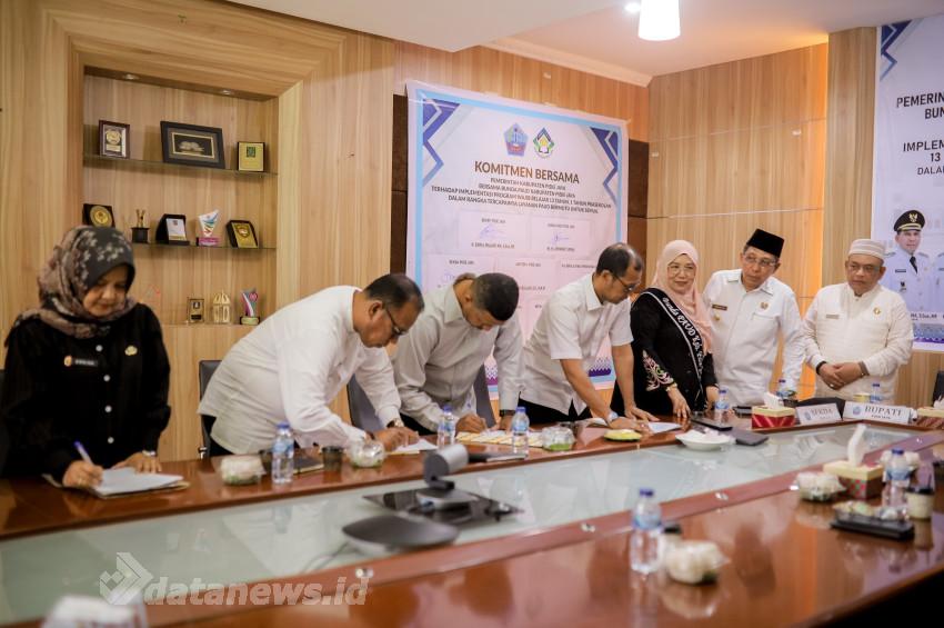 Wajar 13 Tahun, Pemkab Pijay dan Bunda PAUD Teken Komitmen