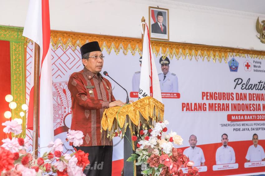 Ini Harapan Bupati kepada Pengurus Baru PMI Pijay